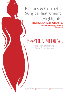Plastic & Cosmetic Surgical Instruments Vol 3 Catalog_Page1